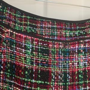 🌺TALBOTS Woman MULTICOLOR TWEED SKIRT🌺